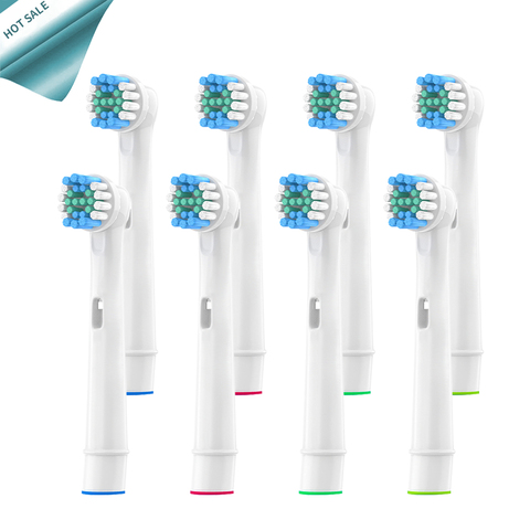 8pcs Replacement Brush Heads For Braun oral B D12,D16,D29,D20,D32,OC20,D10513, DB4510k 3744 3709 3757 D19 OC18 D811 D9525 D9511 ► Photo 1/6