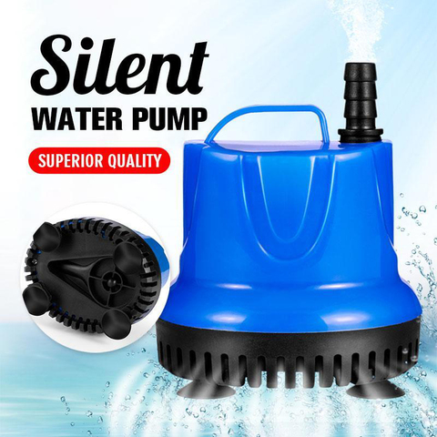 Silent Water Pump Submersible Water Pump for Pond Aquariums Hydroponics Fish Tank Garden Fountain LB88 ► Photo 1/6