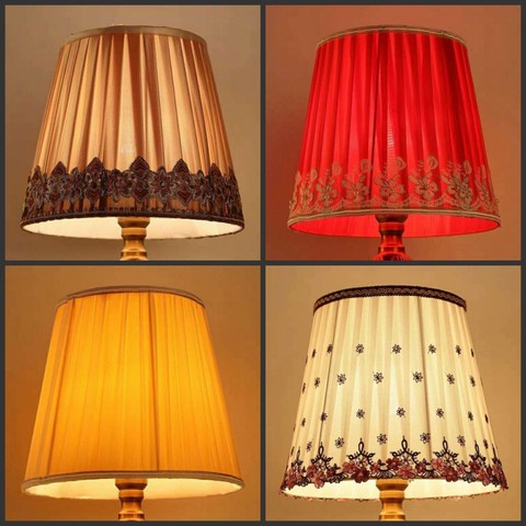 E27 Art Deco Lamp shades for table lamps fabric round lampshade modern style lamp cover for floor light ► Photo 1/5