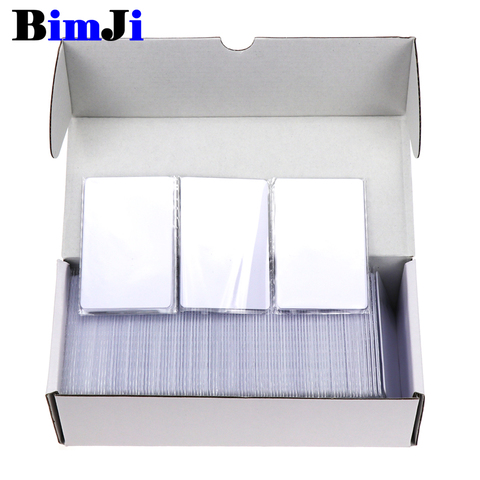 100pcs RFID Card 13.56Mhz MFS50 Proximity Smart Cards ISO14443A Cards S50 1k Chip 0.8mm For Access Control System ► Photo 1/6