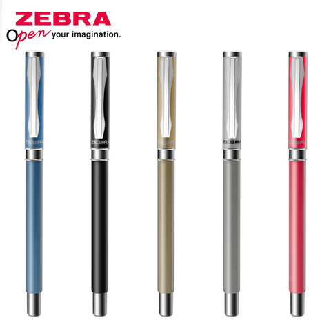 1pcs ZEBRA Metal Pen Neutral Pen C-JJ4-CN 0.5mm Student Examination Pens Pen Bullet Smooth Writing Business Office Signature ► Photo 1/6