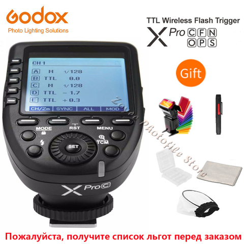 Buy Online Godox Xpro Xpro C N O S F P 2 4g Ttl Flash Wireless Transmitter Trigger X System Hss 1 8000s For Canon Nikon Sony Olympus Fuji Alitools