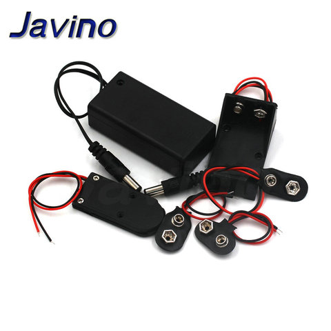 6F22 9V Battery Holder Box Case Wire With Plug Lead ON/OFF Switch Cover Case ► Photo 1/6