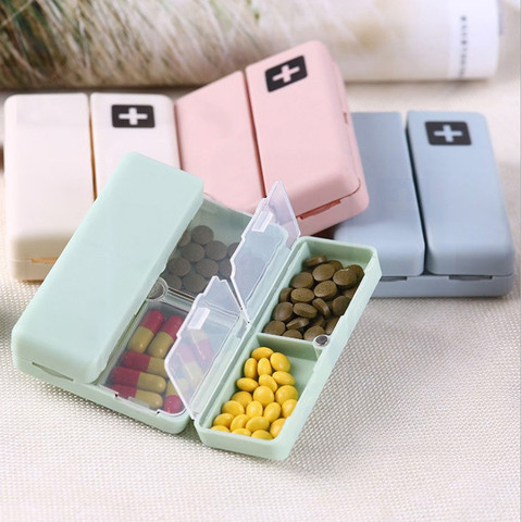 1PC Weekly Pill Box 7 Days Foldable Travel Medicine Holder Pill Box Tablet Storage Case Container Dispenser Organizer Tools ► Photo 1/6