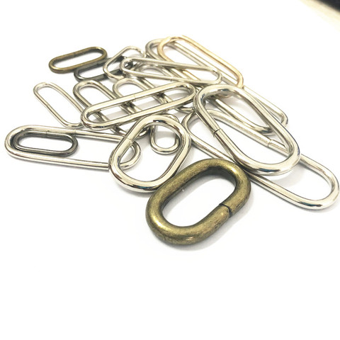 100pcs metal oval ring Watch garment Buckles DIY Accessory sewing 16mm 20mm 25mm 32mm 35mm 38mm 50mm 65mm ► Photo 1/6