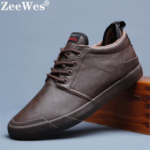 2022New Hot Fashion Spring Autumn Men Lace-up Leather Casual Shoes Trend Shoe Cool Loafers Flats Designer Shoes Men High Quality ► Photo 1/6