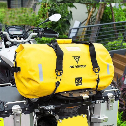 Motorcycle Travel Dry Bag Waterproof duffle Bag 40L/66L/80L /90L/Motorbike Moto Luggage Motorcycle Rear Seat Tail Bag ► Photo 1/6