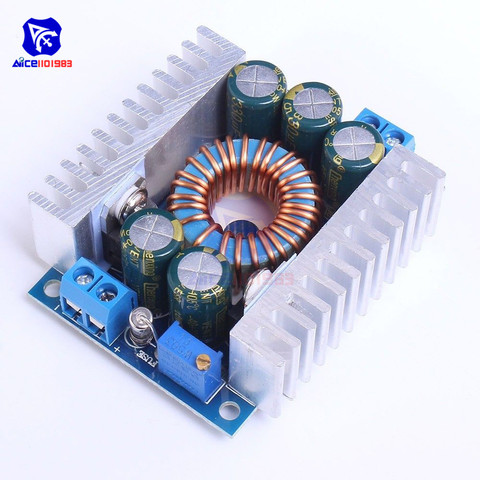 diymore DC-DC DC 5 -40V to 1.2 -36V 8A/100W 12A Max Step Down Buck Converter Power Supply Module Voltage Regulator for Car ► Photo 1/6