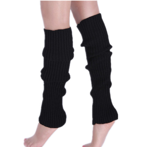 Ladies Winter Knitted Leg Warmers Boot Cuffs Trim Toppers Candy colors Leg Warmers ST004 ► Photo 1/6