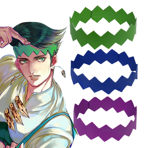 Anime Jojo Bizarre Adventure Rohan Kishibe Cosplay Headband Jojo Kawii Accessories Hip Hop Headgear Fan Gifts ► Photo 1/6