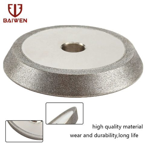 78mm Diamond Grinding Wheel Circle Sharpener Disc Dish Grinder for Carbide Metal Tungsten Steel Milling Cutter Tool 1/2'' Bore ► Photo 1/6