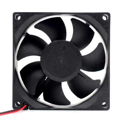 New DC 18V fan 80 * 80 * 25mm 18V 8025 2-wire 8cm barbecue stove fan DC cooling fan ► Photo 1/1