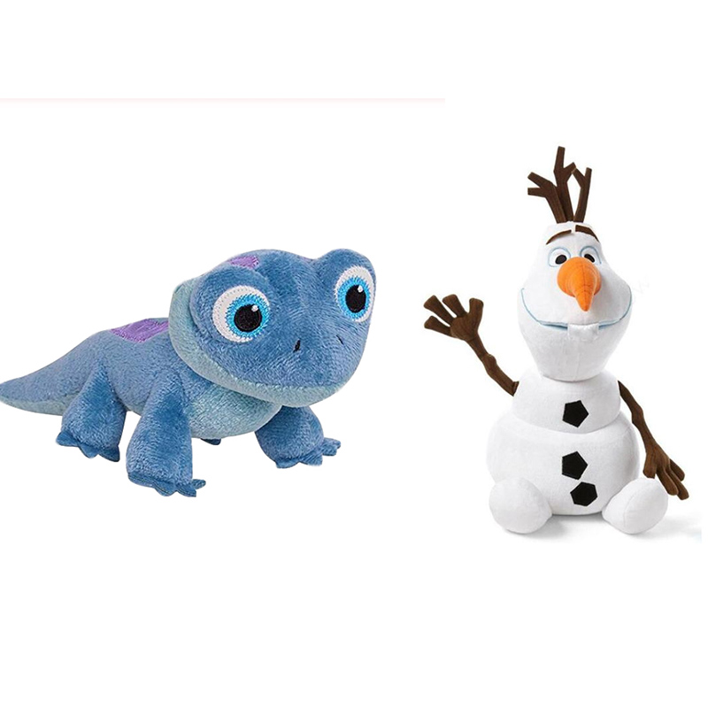 40CM-50CM Frozen Elsa Anna Princess Stuffed Plush Dolls Olaf Snow man  Snowman Deer Ice Toys