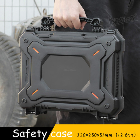 Tactical Gun Pistol Camera Protective Case Safety Gun Case Bag Safety Waterproof Hard Shell Tool Storage Box Hunting Accessories ► Photo 1/6