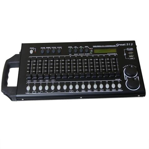 New 512channels DMX Controller DJ Equipment DMX 512 Console Stage Lighting For LED Par Moving Head Spotlights DJ Light Control ► Photo 1/6