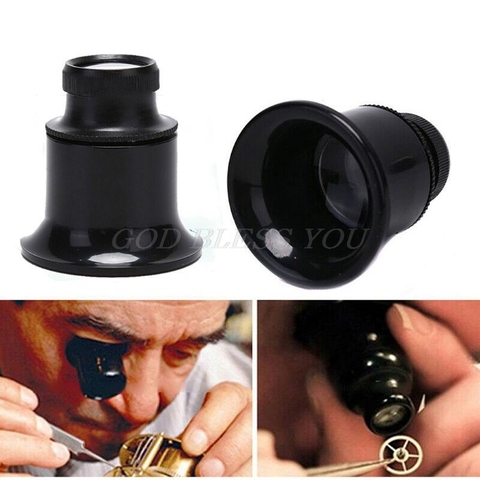 20X Jewelers Eye Loupe Loop Magnifier Magnifying Glass Watchmakers Jewelry Tools Drop Shipping ► Photo 1/6
