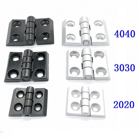 1pc 2022 3030 4040 Aluminum Profile Accessory Zinc Alloy Hinge for 2022  3030  4040  Aluminum Profile Extrusion ► Photo 1/4