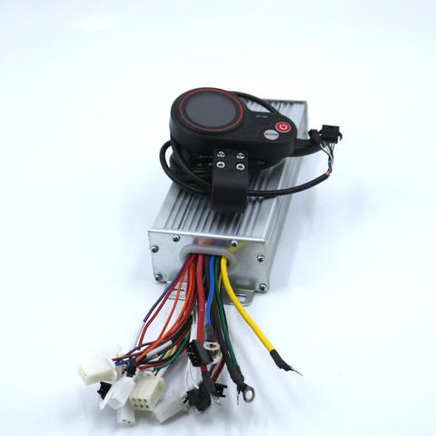 GREENTIME 36V 48V 800W 1000W 35A Brushless DC Motor Controller Ebike Controller +GT-100 Display One Set ► Photo 1/4
