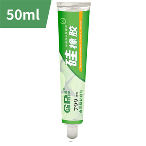 Food grade silicone special transparent soft high temperature resistant quick-drying waterproof sealant FDA environmentally glue ► Photo 1/4