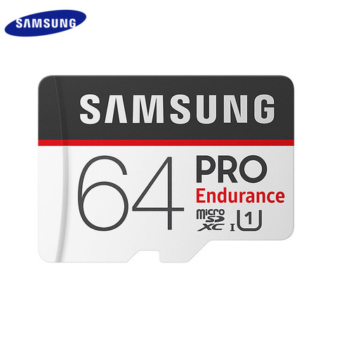 Original SAMSUNG Micro SD Card PRO Endurance Memory Card SDHC 32GB 64GB 128GB SDXC Class 10 U1 High Speed UHS-I Microsd TF Card ► Photo 1/5