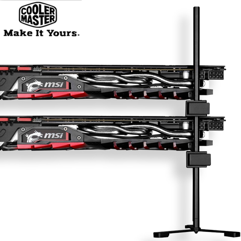 Cooler Master 150mm Cards Bracket anti-bending For various chassis Bracket Desktop PC Computer Case Video Card Kit Support Stand ► Photo 1/6