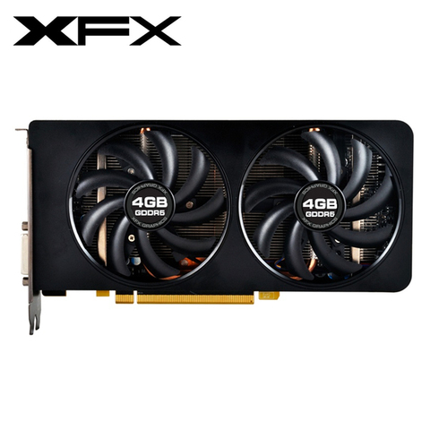 Original XFX R9 270A 4GB Video Cards AMD Radeon R9 270 4GB Graphics Screen Cards GPU Desktop Computer Gaming Board Map PCI-E ► Photo 1/6