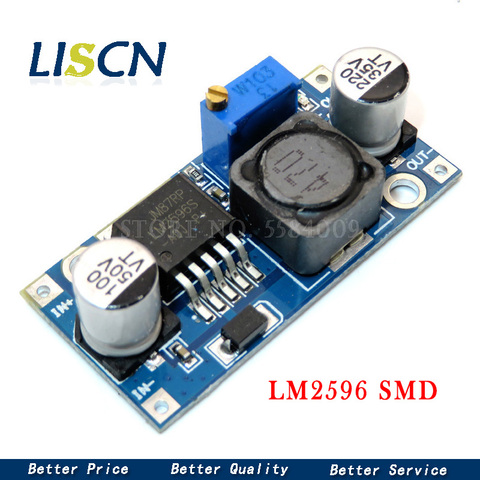 High Quality 3A Adjustable DCDC LM2596 XL6009 input 4V-35V Output 1.23V-30V dc-dc Step-down Power Supply Regulator module ► Photo 1/3