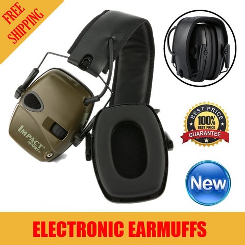 For Howard Leight Impact Electronic Shooting Earmuffs Ear Defenders Protection ► Photo 1/6