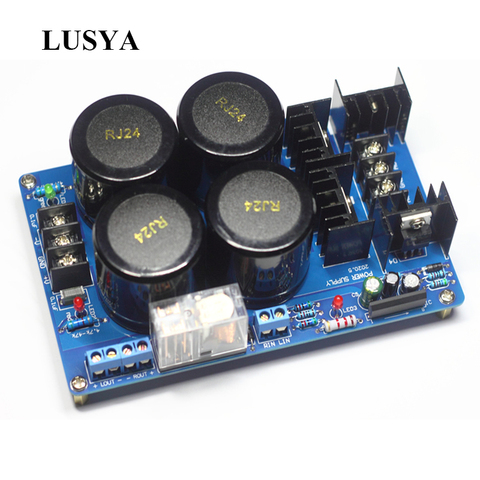 Lusya 40A Schottky dual power rectifier filter with UPC1237 speaker protection T0324 ► Photo 1/6