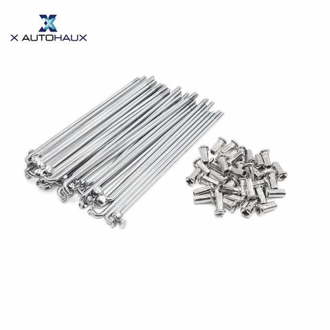 36pcs 72pcs 4mm-4.3mm Thread Diameter 158mm-170mm Length Motorcycle Wheel Spokes With Nipples ► Photo 1/6