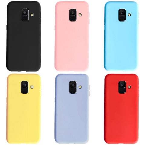 Phone Case For Samsung Galaxy A6 2022 A6 Plus 2022 Soft Silicone TPU Matte Back Cover For Funda Samsung A 6 A6 Plus 2022 Case ► Photo 1/6