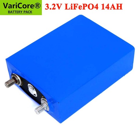 VariCore 3.2V 14Ah battery pack LiFePO4 phosphate 14000mAh for 4S 12V 24V Motorcycle Car motor batteries modification Nickel ► Photo 1/6