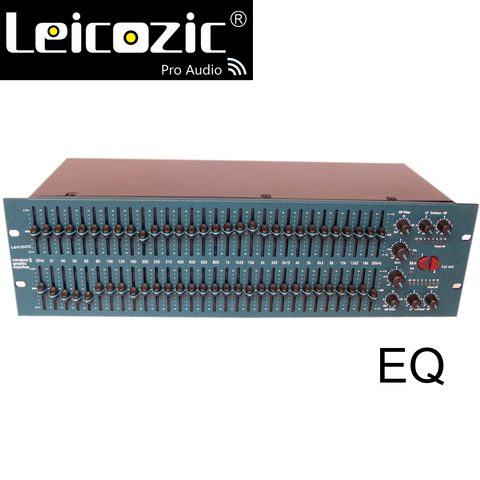 Leicozic FCS 966 Opal Graphic Equaliser EQ Constant Q Dual Equalizer 31 band EQ Stereo Graphic EQ Pro audio system ► Photo 1/5