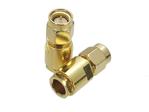 1Pcs Connector SMA Male Plug clamp RG58 RG142 LMR195 RG400 Cable RF Adapter Coaxial High Quanlity ► Photo 1/4