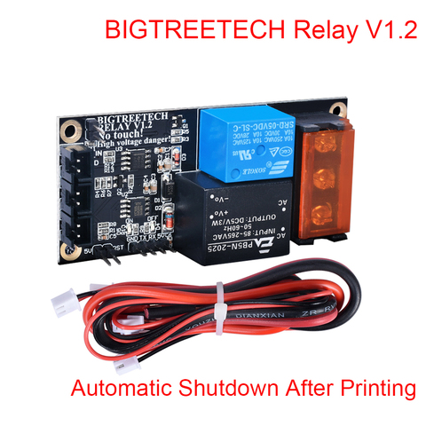 Bigtreetech Relay V1.2 Module Automatic Shutdown Module After Printing To BIQU Thunder For CR10 Printer Reprap 3D Printer Parts ► Photo 1/6
