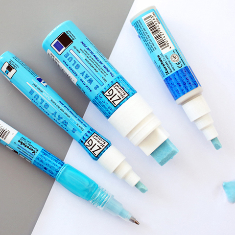 JIANWU/1pc JAPAN kuretake ZIG environmental protection coloured glue DIY  tools glue pens Office Supplies