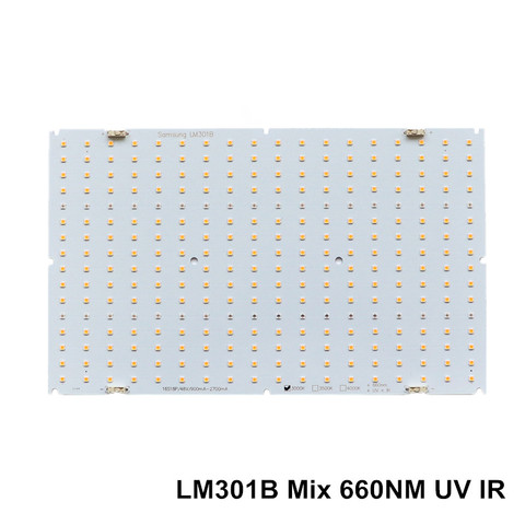 Samsung QB288 V2 quantum led lamp board LM301B 3000K 3500K 660nm UV IR pre-drilled heatsink Meanwell 320w 480w power supply ► Photo 1/6