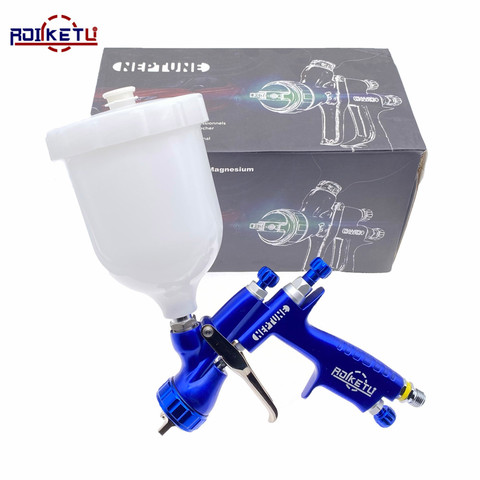 ROLKETU Automobile spray gun Water based paint spray gun light magnesium aluminum perfect atomization sprayer ► Photo 1/6