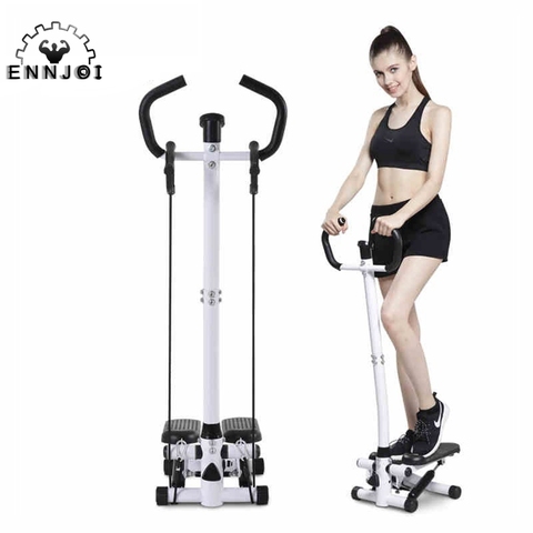 Hydraulic Handrail Stepper Household Mute Mini Multifunctional Slimming Fitness Equipment Fitness Stepping Exercise Machine ► Photo 1/3