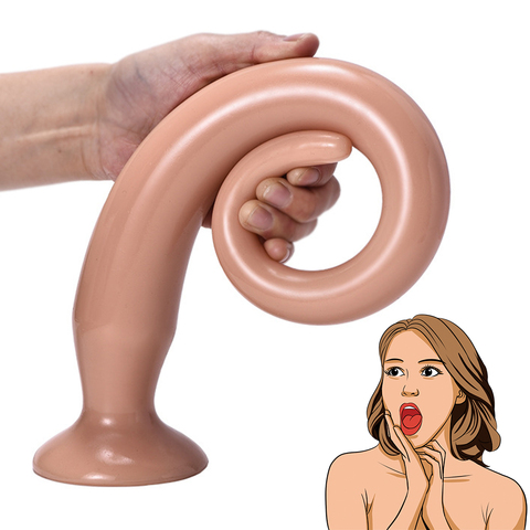 Tail Anal Plug Soft Material Butt Plug Prostate Anal Stimulator Super Long Masturbation Sex Toys Adult Products for Woman and Ma ► Photo 1/6