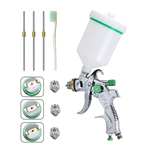 Spray Gun Paint Coating Tool Spray Guns 1.4/1.7/ 2.0mm Nozzle Power Tool Set HVLP High Quality Paint Spray Gun Car Face Paint ► Photo 1/6