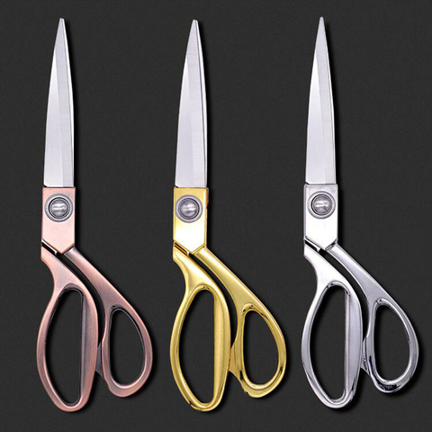 Professional Cutting Scissors Sewing Scissors For Tailor Needlework Fabric Stainless Steel Dressmaker Cutter Shears Scissors ► Photo 1/6