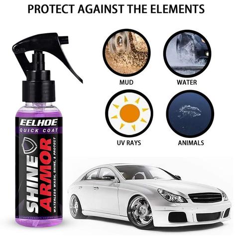 Quick Car Coating Spray Car Polish Spray High Protection Car Shield Coating  Waterless Car Wash Ceramic Spray Coating For Cars - AliExpress