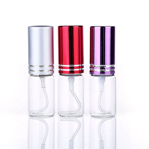20pcs/lot New 5ml 10ml Travel Portable Perfume Bottle Spray Bottles sample empty containers atomizer Mini refillable bottles ► Photo 1/6