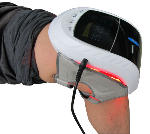 Cold Laser Knee Massager. Knee Pain Physical therapy. Electric Knee Care. for osteoarthritis rheumatic arthritis 110-220V US EU ► Photo 1/6