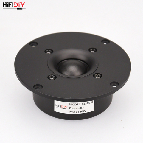 HIFIDIY LIVE 4~4.5 Inch Tweeter Speaker Unit Black Silk membrane 4/8OHM 30W ATreble Loudspeaker B1S-95/100/103/104/108/110/116mm ► Photo 1/6