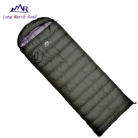 LMR military sleeping bag duck down camping navy army down sleeping bag ultralight 600g 800g 1000g 1200g envelope waterproof ► Photo 1/6