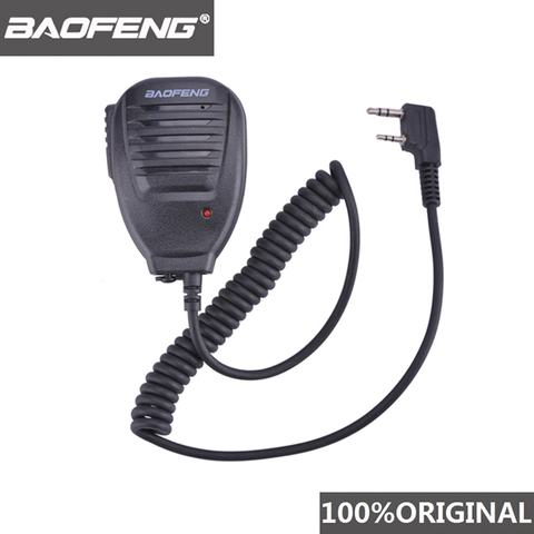 100% Original BaoFeng Walkie Talkie 50km Microphone Speaker For Baofeng UV-5R BF-888S Midland Radio Communication  Accessories ► Photo 1/6