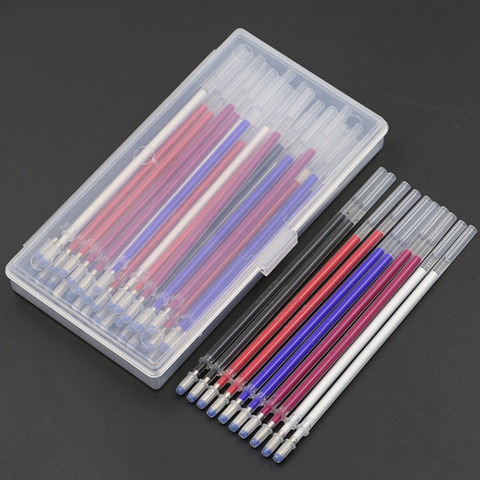40pcs Heat Erasable Pen High Temperature Disappearing Fabric Marker Refills with Storage Box Fabric Craft Tailoring Accessories ► Photo 1/6