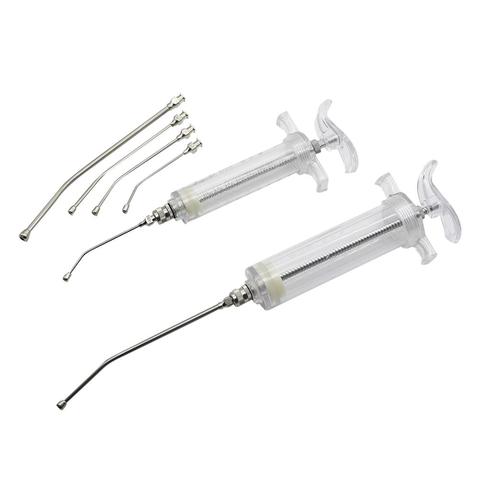 1 Set 20ml/50ml Birds Feeding Syringe Kit With 6 Pcs Curved Gavage Tubes Bird Feeding Feed Medicine Supplies ► Photo 1/6